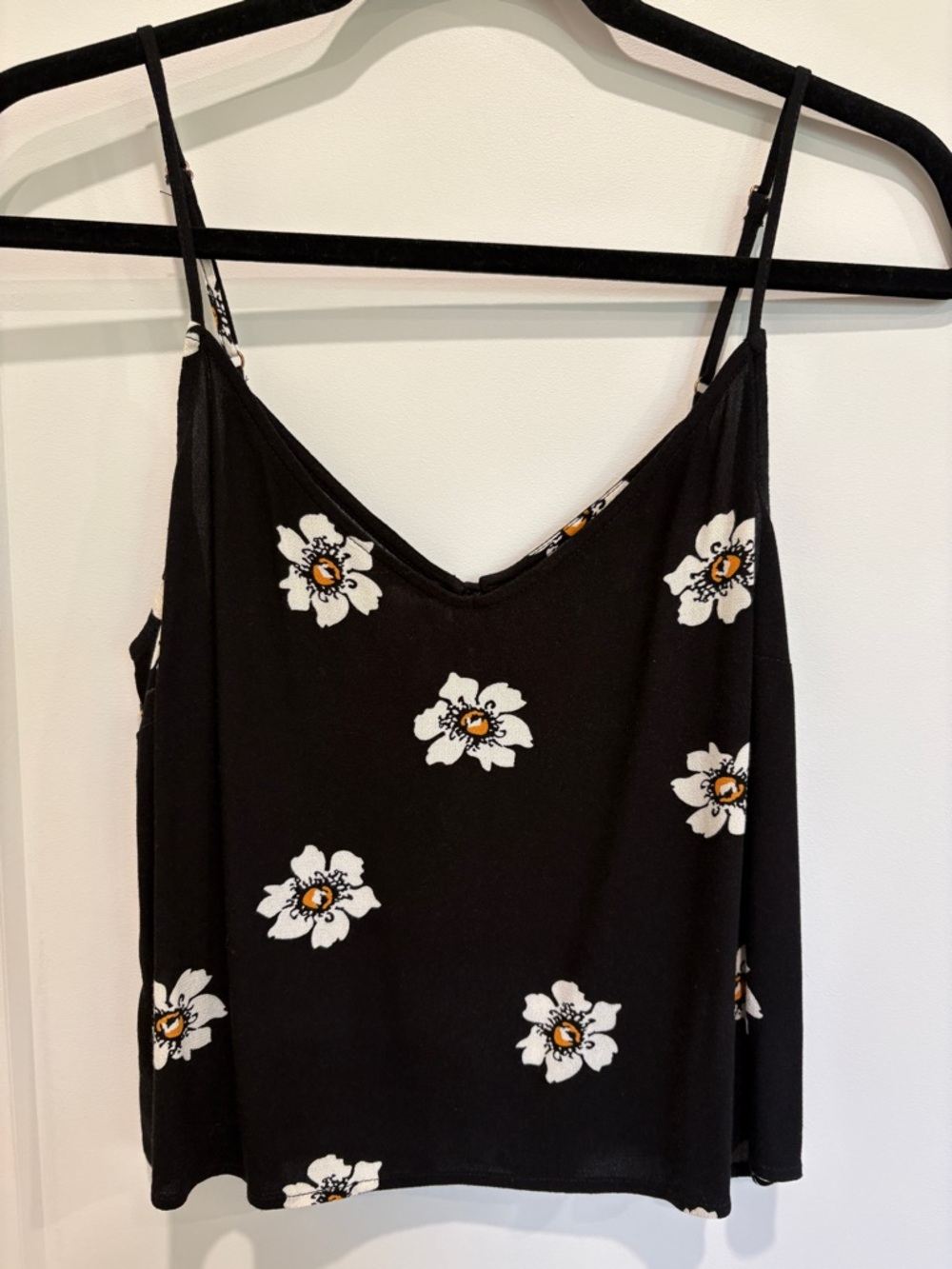 Kendall & Kylie Black Floral Cami